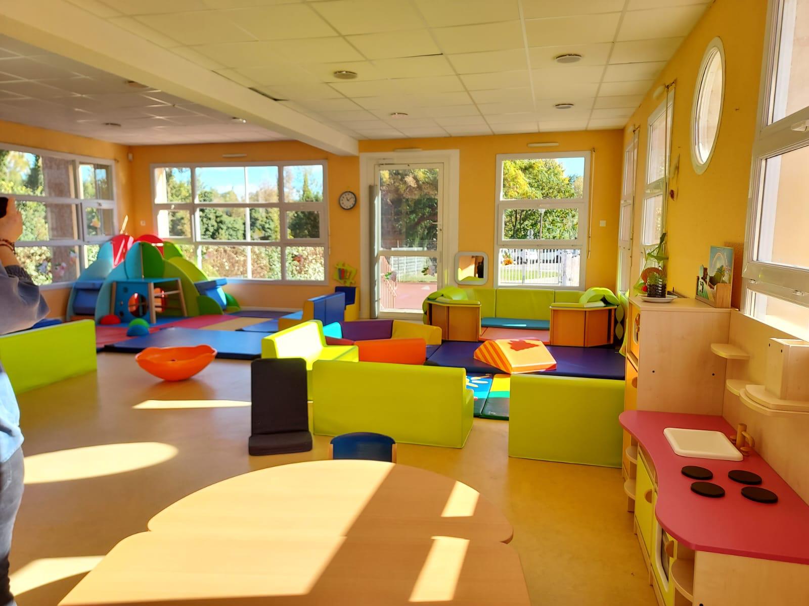 A Millas, le LAEP se trouve dans la salle du Relais Petite Enfance